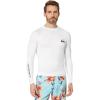Quiksilver Mens Everyday Upf50 Long Sleeve Rashguard(White)
