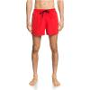 Quiksilver Men’s Everyday Volley 15 Inch Elastic Waist Boardshort Swim Trunk(High Risk Red)