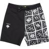 Quiksilver Mens Highline Straight Leg 19 Boardshorts Swim Trunk(Iron Gate Prt 4)