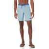 Quiksilver Mens Men’s Surfsilk Arch 19 Boardshort Swim TrunkBoard Shorts(Cadet Gray 241)