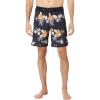 Black Tropical Floral
