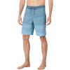 Quiksilver Mens Standard Surfsilk Massive 20 Boardshort Swim Trunk(Azure Blue 233)