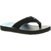Quiksilver Youth Monkey Wrench Flip Flop Sandal (Little Kid/Big Kid)(Black/Black/Blue)