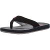 Quiksilver Youth Monkey Wrench Flip Flop Sandal (Little Kid/Big Kid)(Black/Blue/Red)