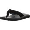 Quiksilver Youth Monkey Wrench Flip Flop Sandal (Little Kid/Big Kid)(Black/Grey/Blue)