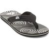 Quiksilver mens Quiksilver Men’s Molokai Layback Ii 3 Point Flip Flop Sandal(Charcoal)