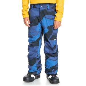 Quiksilver Estate Kids Snowboard Pants(Bluebird Giant Camo)
