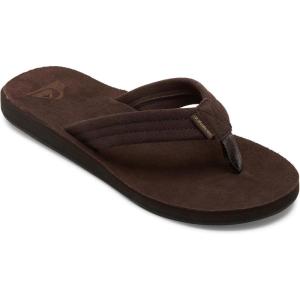 Quiksilver Men’s Carver Suede Pl Sandals(Brown 1)