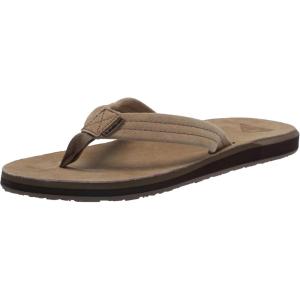 Quiksilver Men’s Carver Suede Pl Sandals(Tan 1 241)