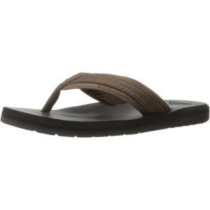 Quiksilver Men’s Coastal Oasis 3 Point Sandal(Brown/Brown/Black)