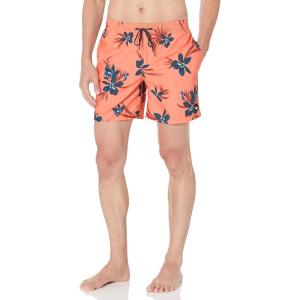 Quiksilver Mens Everyday Patriot Volley 17 Volley Swim Trunk Bathing SuitBoard Shorts(Fresh Salmon)