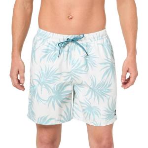 Quiksilver Mens Everyday Patriot Volley 17 Volley Swim Trunk Bathing SuitBoard Shorts(Snow White 241)