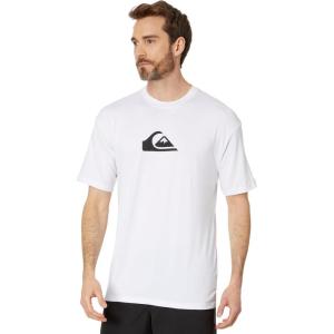Quiksilver Mens Everyday Surf Tee Short Sleeve(White/White)