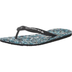 Quiksilver Men’s Flip-Flop Sandal(Black/Blue/Blue 233)