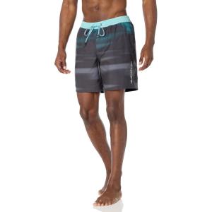 Quiksilver Mens Men’s Everyday Fade 17 Volley Boardshort Swim Trunk(Black 241)