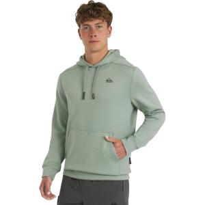 Quiksilver Men’s Regular Fit Active Performance Heavyweight Jacquard Mesh and Polar Fleece Pullover Hoodie (S-XL)(Sage Green)
