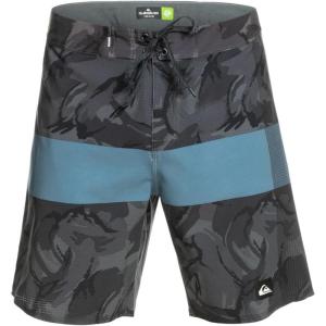 Quiksilver Men’s Standard Highlite Arch 19 Boardshort Swim Trunk(Tarmac Black)