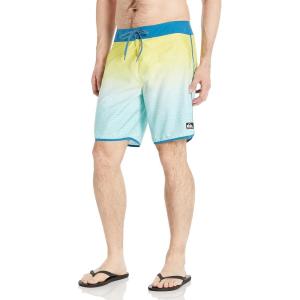 Quiksilver Men’s Standard Highlite Scallop 19 Boardshort Swim Trunk(Buttercup)