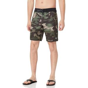 Quiksilver Men’s Standard Highlite Scallop 19 Boardshort Swim Trunk(Tarmac 233)