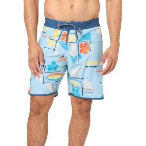 Quiksilver Men’s Standard Legends Boardshort Swim Trunk(Legends Dream Blue 241)