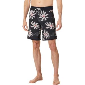Quiksilver Men’s Standard Surfsilk Scallop 19 Boardshort Swim Trunk(Black 233)