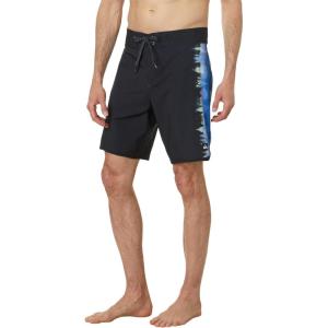 Quiksilver Men’s Standard Surfsilk Scallop 19 Boardshort Swim Trunk(Black)