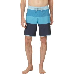 Quiksilver Men’s Standard Surfsilk Tijuana 19 Boardshort Swim Trunk(Alaskan Blue 242)