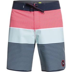 Quiksilver Men’s Standard Surfsilk Tijuana 19 Boardshort Swim Trunk(High Risk Red)