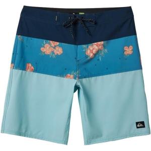 Quiksilver Mens Surfsilk Panel 20 Boardshorts(Island Waters)