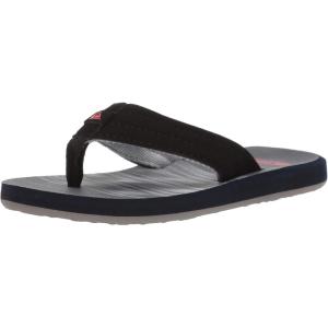 Quiksilver Youth Monkey Wrench Flip Flop Sandal (Little Kid/Big Kid)(Black/Blue/Red)