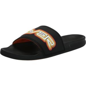Quiksilver mens Quiksilver Men’s Rivi Wordmark II Slide Sandal(Black 2 241)