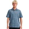 Island Daze Polo T-Shirt by Quiksilver(Real Teal Heather)