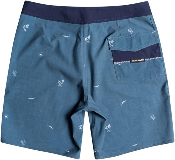 image:imageQuiksilver Mens Standard Surfsilk Tijuana 19 Boardshort Swim TrunkSpaced OutInsignia Blue