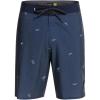 Quiksilver Men’s Standard Surfsilk Tijuana 19 Boardshort Swim Trunk(Spaced Out/Insignia Blue)
