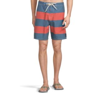 Quiksilver Mens Original Straight Leg 18 Boardshorts(Copen Blue)