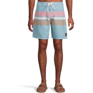 Quiksilver Mens Original Straight Leg 18 Boardshorts(Niagara)