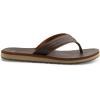 Quiksilver Men’s Carver Nubuck Three-Point Sandal(Demitasse Solid)