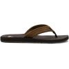 Quiksilver Men’s Flip Flops Sandal(Brown 1)