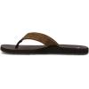 Quiksilver Men’s Flip Flops Sandal(Brown 1)