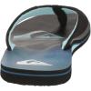 Quiksilver mens Quiksilver Men’s Molokai Layback II Sandal(Black/Green/Blue)