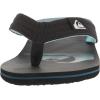 Quiksilver mens Quiksilver Men’s Molokai Layback II Sandal(Black/Green/Blue)