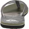 Quiksilver mens Quiksilver Men’s Molokai Layback II Sandal(Black/Green/Grey)