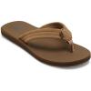 Quiksilver Men’s Flip Flops Sandal(Tan 1)