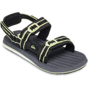 Quiksilver Men’s Flip Flop Sandal(Black/Lime)