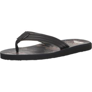 Quiksilver mens Carver Print(Black/Black/Green)