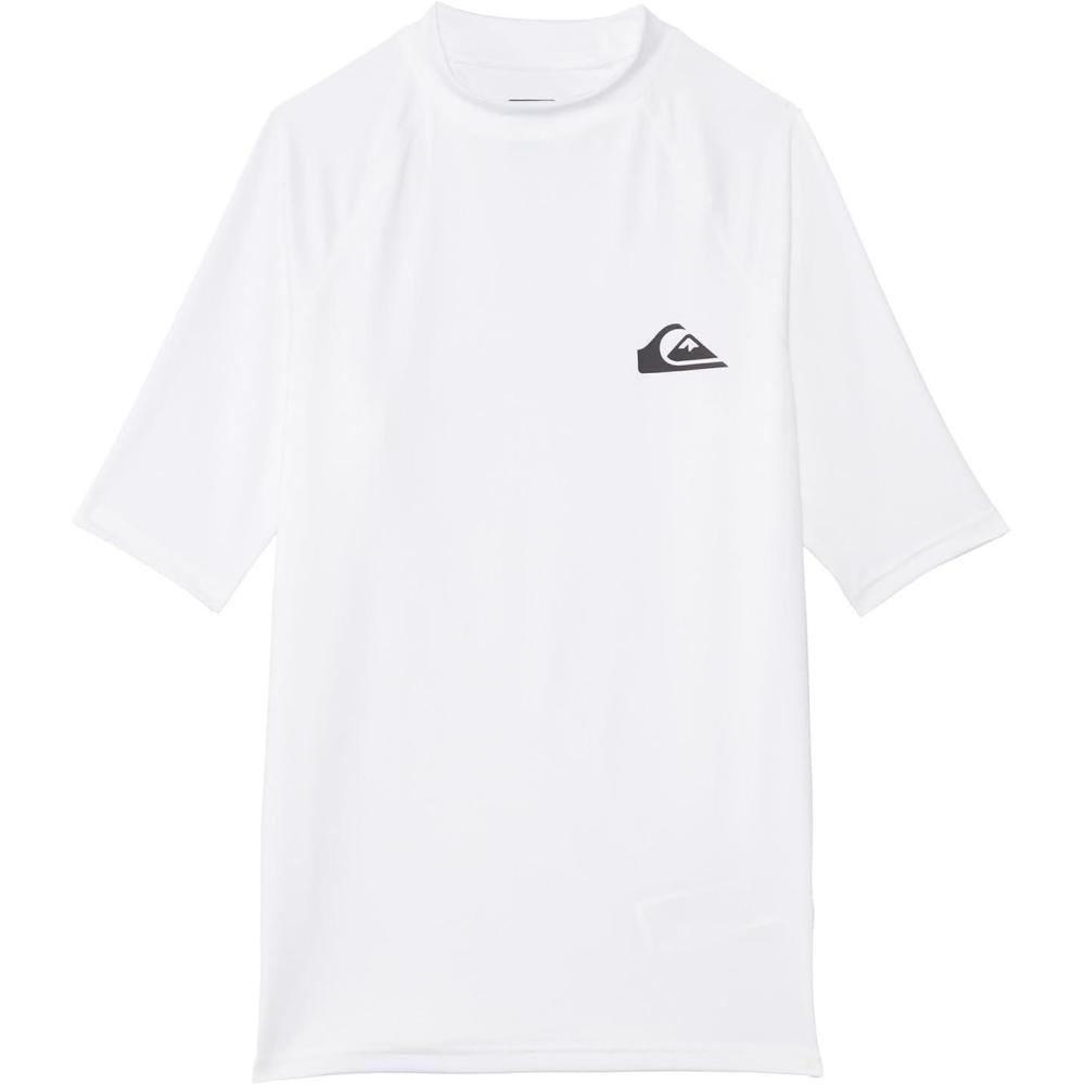 image:imageQuiksilver Boys Age 816 Everyday UV Short Sleeve RashguardWhite