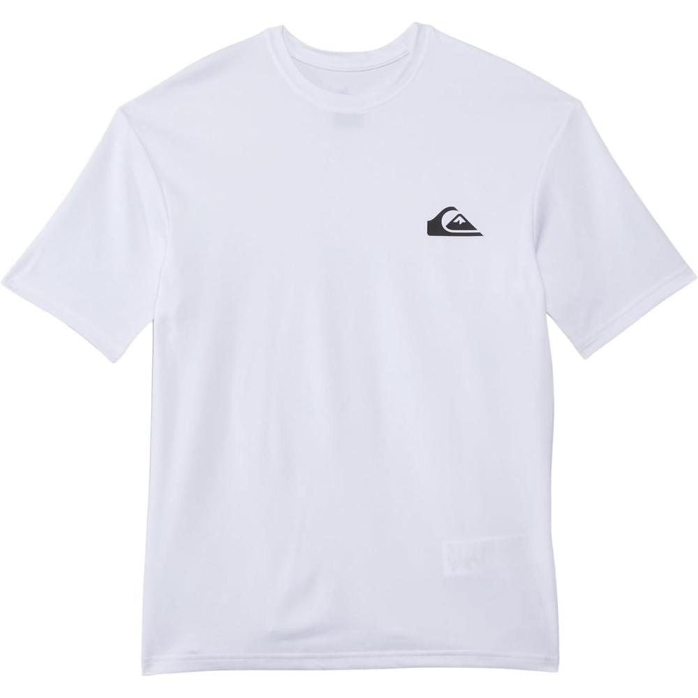 image:imageQuiksilver Boys Age 816 Everyday UV Short Sleeve RashguardWhite Surf