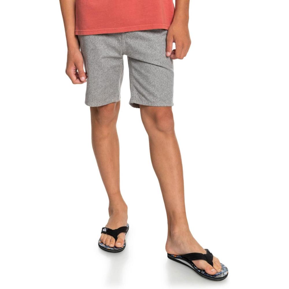 image:imageQuiksilver Boys Everyday Chino Light YTH Walk ShortsLight Grey Heather Sjsh