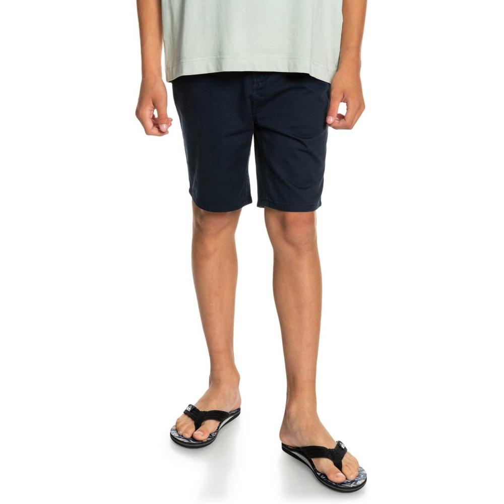 image:imageQuiksilver Boys Everyday Chino Light YTH Walk ShortsNavy Blazer Byj0