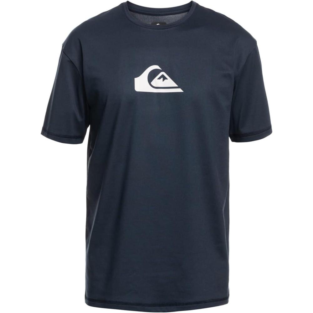 image:imageQuiksilver Boys Solid Streak Ss Youth Short Sleeve Surf Tee Shirt RashguardNavy Blazer
